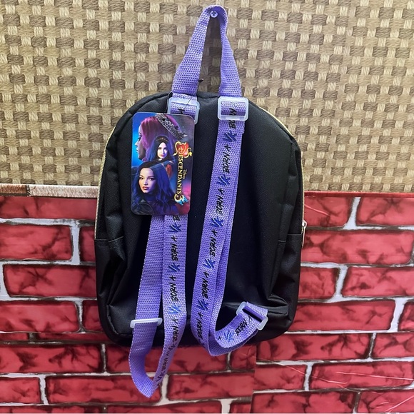 Disney Descendants Holographic Backpack with Purple Accents main image 5